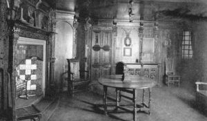 Old Photograph Dining Room John Knox House Edinburgh Scotland