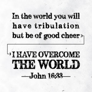 be of good cheer