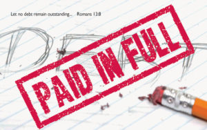 paying your debts