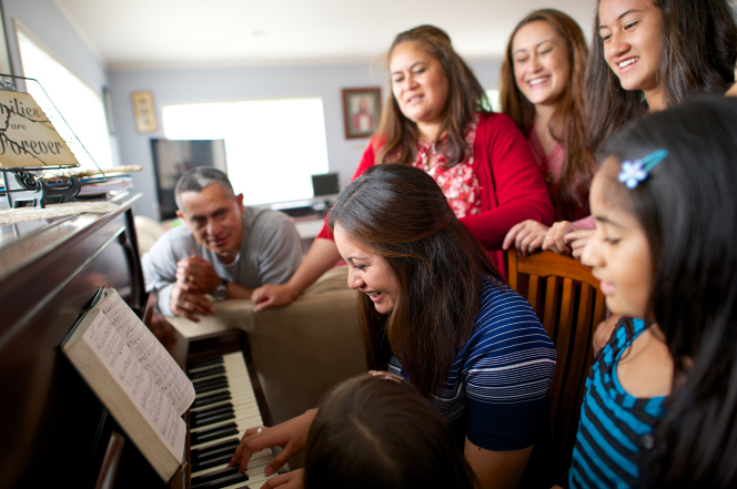 singing in family worship
